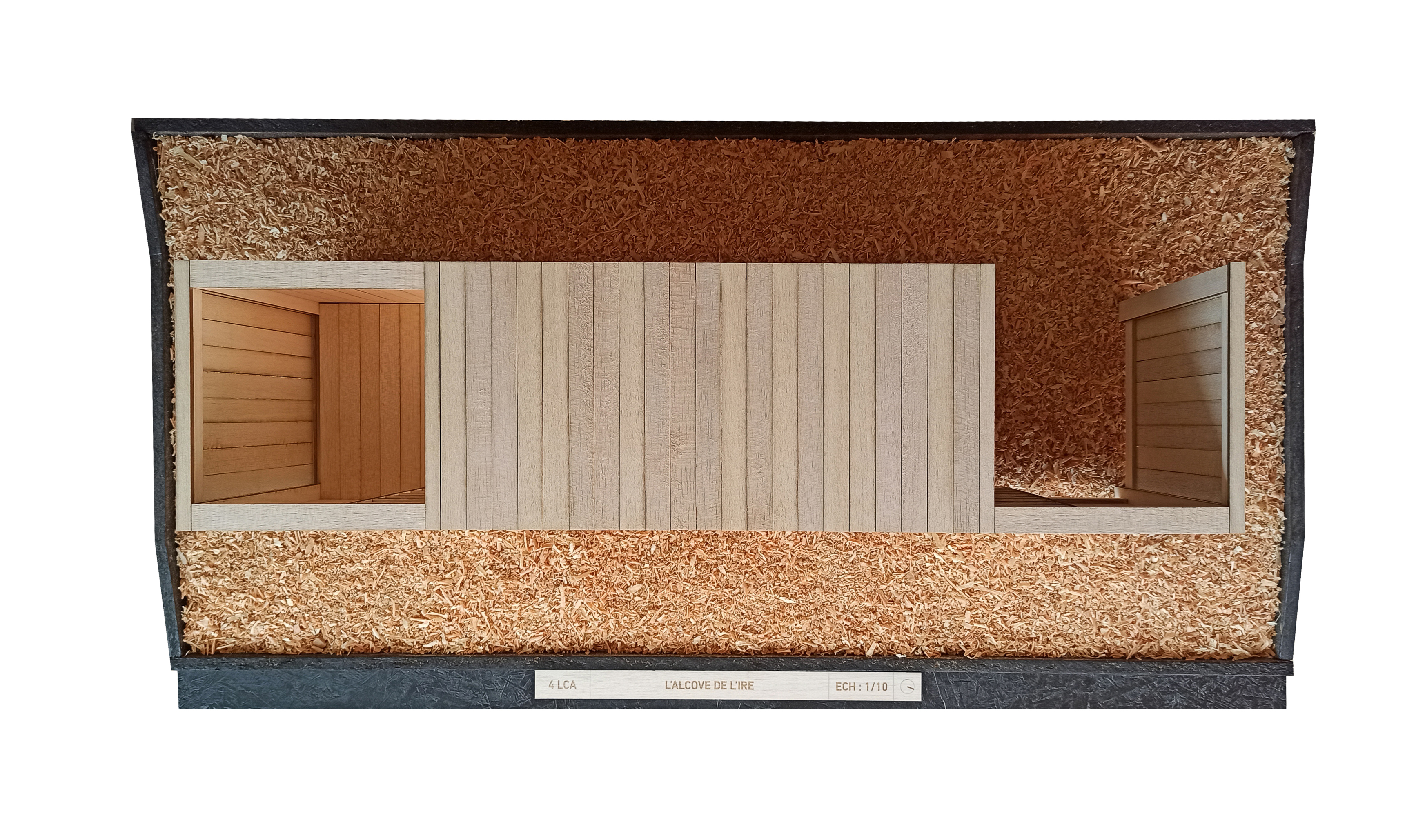 Photo maquette vue de dessus